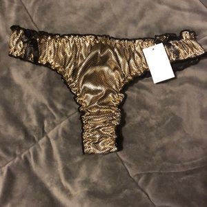 Gold Thong